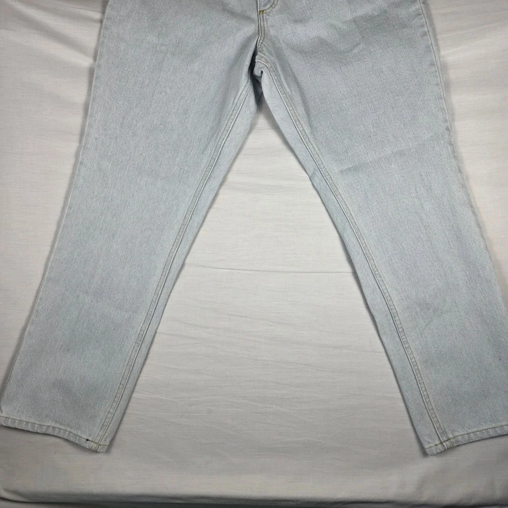 LL Bean Light Wash Orinigal Fit / Relaxed Jeans Womens 10 100% Cotton Casual